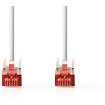Nedis CAT6-Netzwerkkabel - Patchkabel, Cat.6, S/FTP 15 m weiß