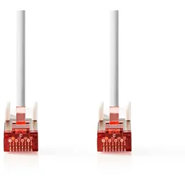 Nedis CAT6-Netzwerkkabel - Patchkabel, Cat.6, S/FTP 15 m weiß