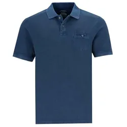 Hajo Poloshirt Garment Dye Kurzarmshirt mit Polokragen