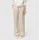 MAC CHIARA BELT Leinenhose Wide Fit Beige 36 32
