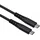 Roline USB-C auf USB-C 1 m Schwarz