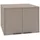 Fackelmann Waschmaschinen Aufsatzschrank 65 x 48 x 65,1 cm Grau