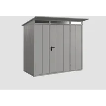Hörmann Ecostar Gerätehaus Elegant-P 2,38 x 1,08 m Grau