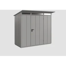 Hörmann Ecostar Gerätehaus Elegant-P 2,38 x 1,08 m Grau