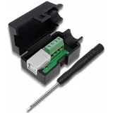 Quadrios USB 2.0 Modular-Buchsen Set, Typ B Buchse, gerade 2001C203 Inhalt: 1 St.,