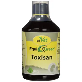 cdVet EquiGreen Toxisan 500ml - Ergänzungsfuttermittel für stoffwechselempfindliche Pferde und Ponys