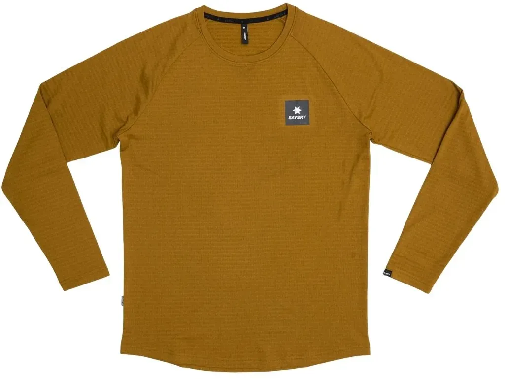 Saysky Herren Blaze Long Sleeve Light Fleece braun