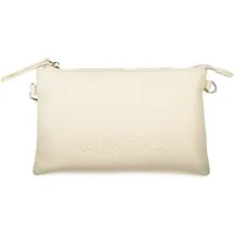 Valentino Rised Re Umhängetasche Synthetik Beige/Weiß