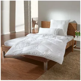 Traumschlaf Faserdecke Quallofil medium, Füllung: 100% Faser 135x200 cm - weiß