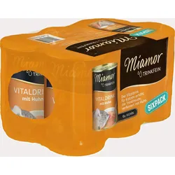 Miamor Trinkfein Vitaldrink Sixpack 6 x 135 Milliliter Katzennahrungsergänzung ZOO huhn sixpack b 2