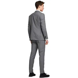 JACK & JONES Franco Anzug Light Grey Melange 52