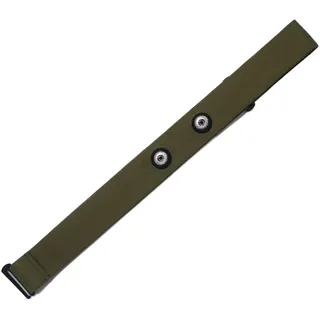 Herzfrequenzmesser Brustgurt Ersatz für Polar H10 H9 H7, Verstellbarer HRM Soft Ersatz Kompatibel mit Polar Herzfrequenzsensor (Grün)