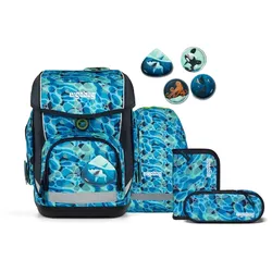 Ergobag cubo Schulranzen-Set | Schulranzen für Kinder | Abtauchbär