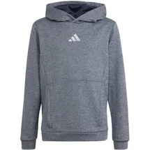 Adidas Training AEROREADY Heather Hoodie Kids, Legend Ink Metallic/Reflective Silver,