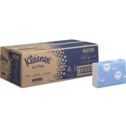 KLEENEX® ULTRA Handtücher - MultiFold 4632 , 1 Karton = 16 Päckchen à 150 Tücher = 2400 Tücher