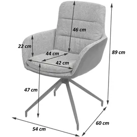 MCW Esszimmerstuhl K32 Creme-Beige