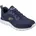 Schnürschuh in blau
