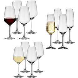 Villeroy & Boch Voice Basic Wein- und Sektgläser 12er Set transparent 