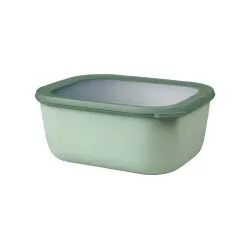 Mepal Frischhaltedose cirqula rechteckig, 3000 ml 106261094700 , Farbe: nordic sage