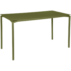 Fermob CALVI Hoher Tisch aus Aluminium 160x80 cm - Pesto - Aluminium/Aluminium - 80