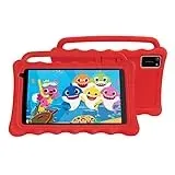 BYYBUO 7 Kinder Tablet ab 3 Jahren, 1920x1200 Full HD Display 7 Zoll Tablet für Kinder, WiFi 2+32 GB Kindersicherungsmodus Kids Tablet mit kinderfreundlicher Hülle für Kids Edition (7 Farben)