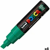 Uni-Ball Filzstift Posca PC-8K grün 6 Stück)