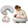 Totsy Baby Stillkissen klein Mond Minky 130 cm - Nursing und Breastfeeding Pillow Stillmond Stützkissen Stillhörnchen kleines Still Kissen und Lagerungskissen beim Stillen Oeko-Tex Teddybären