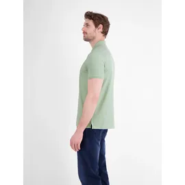 Lerros Poloshirt LERROS "Kassisches Poloshirt für Herren in *Cool & Dry* Piquéqualität", Herren, Gr. L, bay grün, 60% Baumwolle, 40% Polyester, ohne Ausschnitt, Shirts
