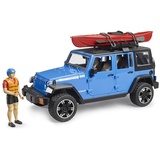 Bruder Jeep Wrangler Rubicon Unlimited mit Kajak und Figur