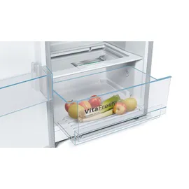 Bosch Serie 4 KSV36VLEP Kühlschrank (346 l, 1860 mm hoch, Inoxlook)