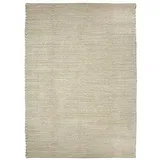 PAD Teppich PAD "SNAP", sand, B:140cm H:5mm L:200cm, Baumwolle, Wolle, Teppiche, Teppich, handgewebt, reine Wolle, meliert, gestreift, Wohnzimmer