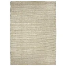PAD Teppich PAD "SNAP", sand, B:140cm H:5mm L:200cm, Baumwolle, Wolle, Teppiche, Teppich, handgewebt, reine Wolle, meliert, gestreift, Wohnzimmer