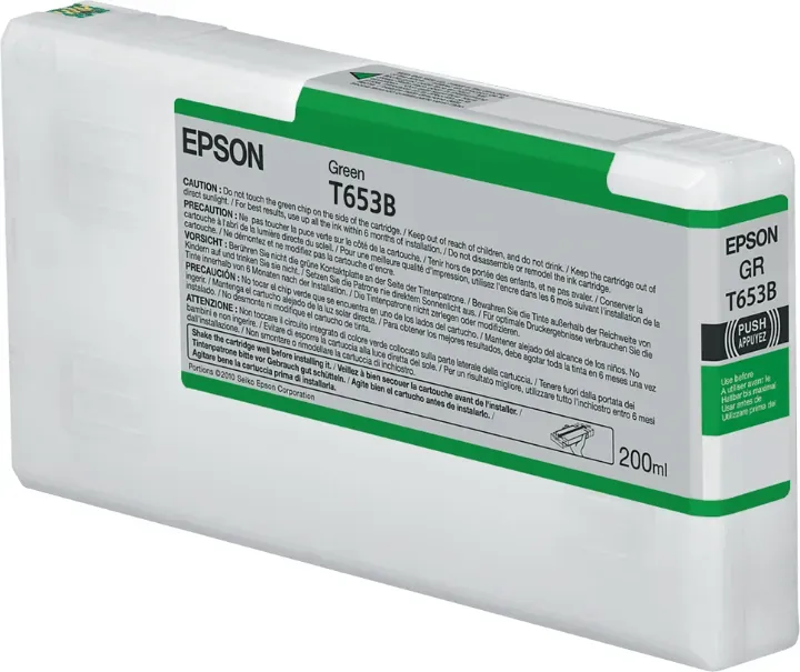 Preisvergleich Produktbild Epson Tinte C13T653B00  grün