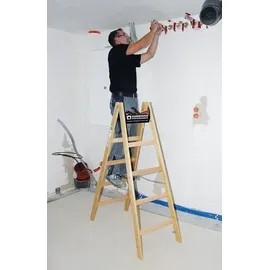 Günzburger Holz-Stehleiter 2 x 10 Sprossen (33220)