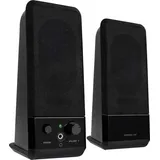 Speedlink EVENT, 2.0 PC-Lautsprecher Kabelgebunden, 5 W, Schwarz