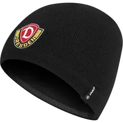 JAKO Kinder Fan-Kopfbedeckung Dynamo Dresden, schwarz, ONE SIZE
