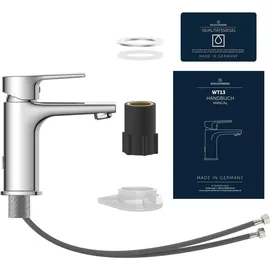 wasserwerk WT13 Waschtischarmatur Silberfarben