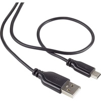 Renkforce USB-Kabel USB 2.0 USB-A Stecker, USB-Mini-B Stecker 1.00