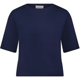 Cartoon Strickpullover Dunkelblau 44