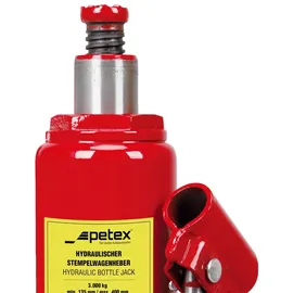 PETEX Wagenheber Stahl 3 t rot