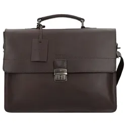 Burkely Vintage Dean Aktentasche Leder 38 cm  braun