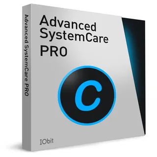IOBit Advanced SystemCare 19 Pro inkl. KI PC-Optimierer, 1 PC 1 Jahr Download DE
