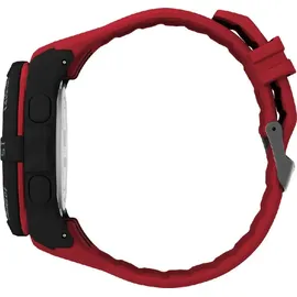 Timex UFC Rush Herren-Armbanduhr, 52 mm, rotes Armband, digitales Zifferblatt, schwarzes Gehäuse TW5M59200