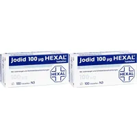 Jodid 100 μg Hexal Doppelpack 2x100 St Tabletten