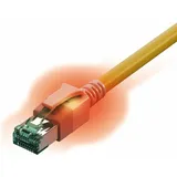 SACON S/FTP Patchkabel Kat.6A (Class EA), LSOH, gelb, 2 m