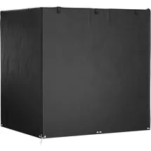 vidaXL Abdeckung für Schaukelbank 220 x 177 x 220 cm Schwarz