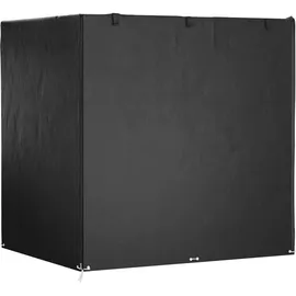 vidaXL Abdeckung für Schaukelbank 220 x 177 x 220 cm Schwarz