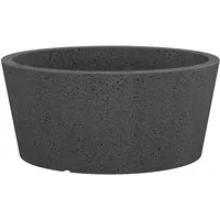 Scheurich Pflanzschale C-Cone 239 Ø 40 x 17,5 cm stony black
