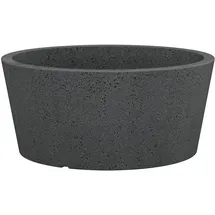 Scheurich Pflanzschale C-Cone 239 Ø 40 x 17,5 cm stony black