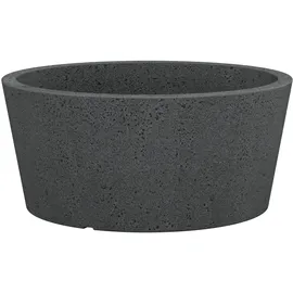 Scheurich Pflanzschale C-Cone 239 Ø 40 x 17,5 cm stony black